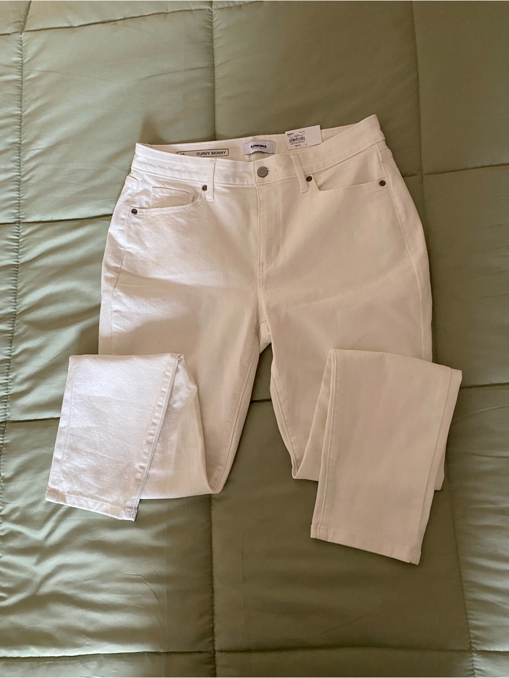 NWT Sonoma Women’s White Skinny Jeans